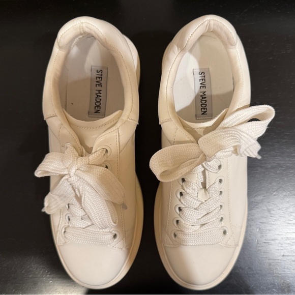 Steve Madden Gaines platform sneakers white - Picture 4 of 7
